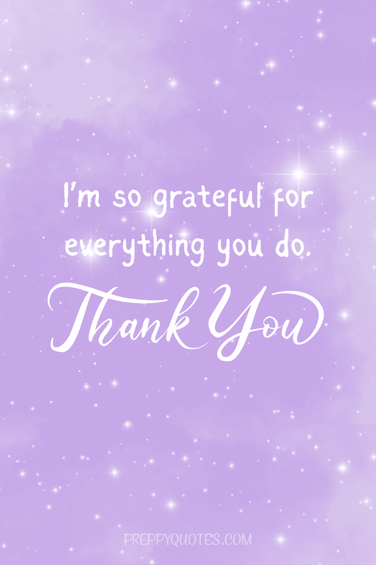 22 Cute Thank You Quotes For People You Love