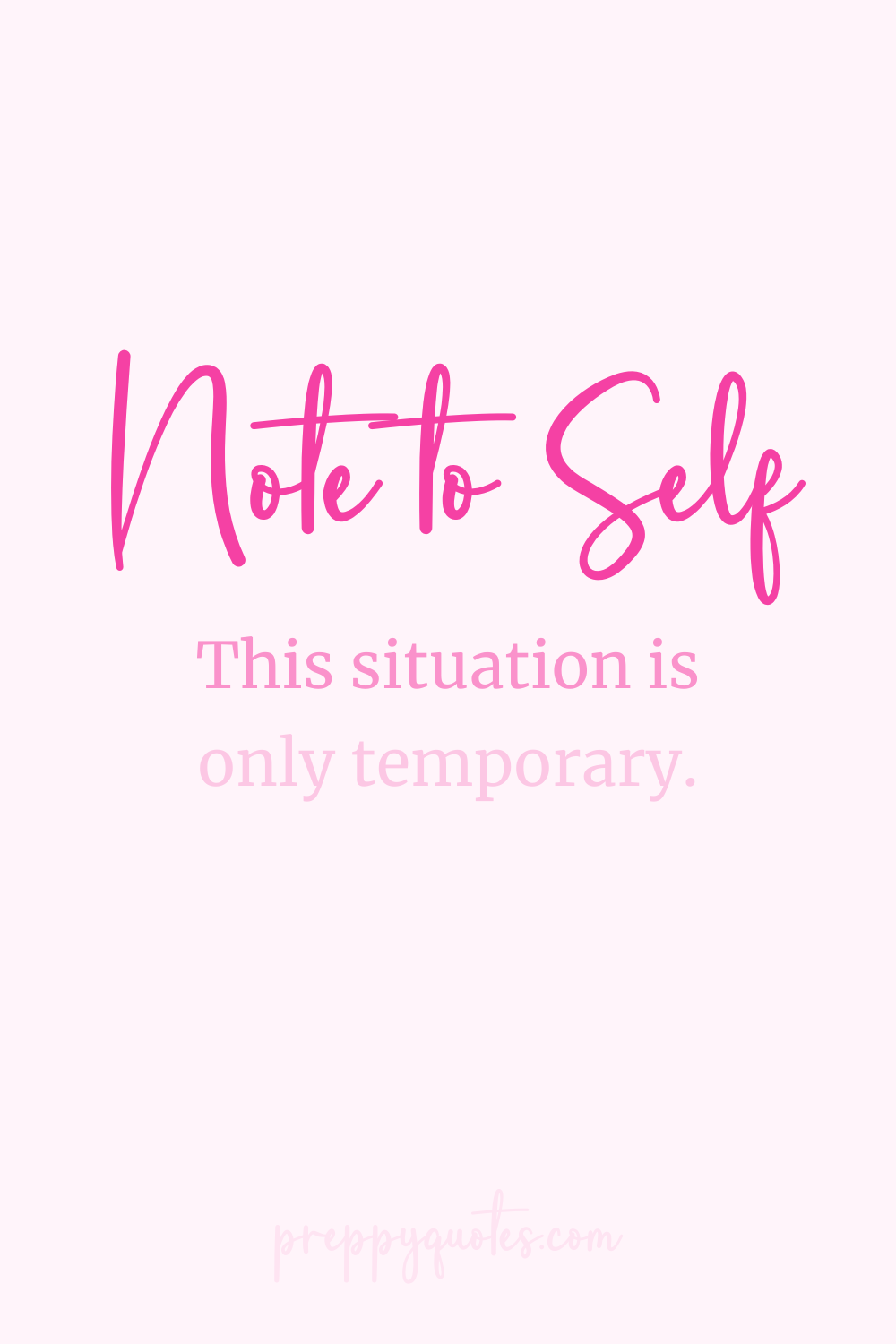 Note to self Note to self