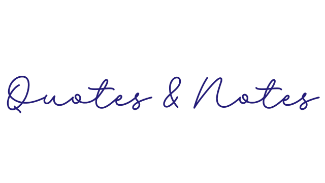 Quotes and Notes Preppy Quotes logo